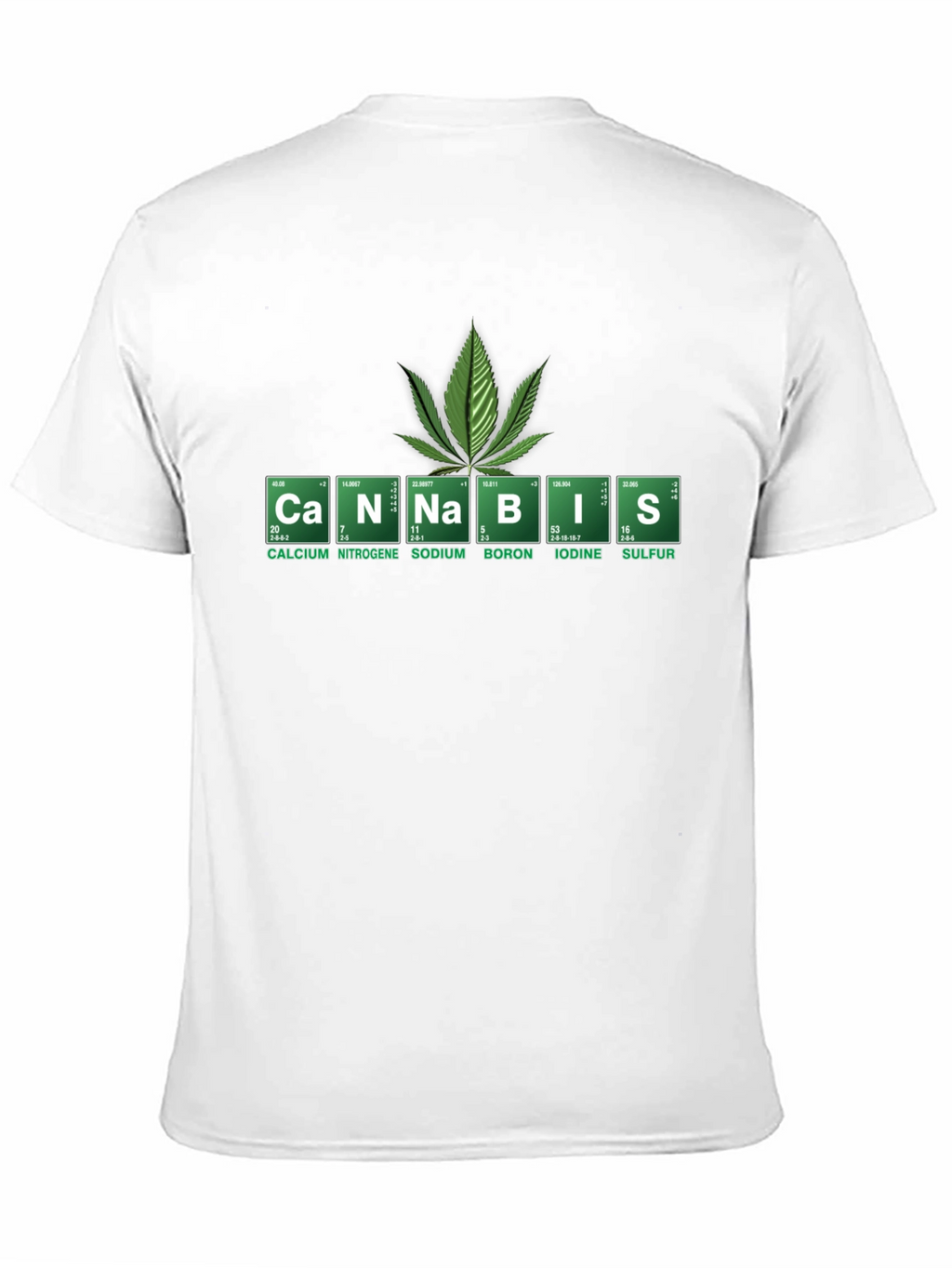 Cannabis Periodic Table T-Shirt