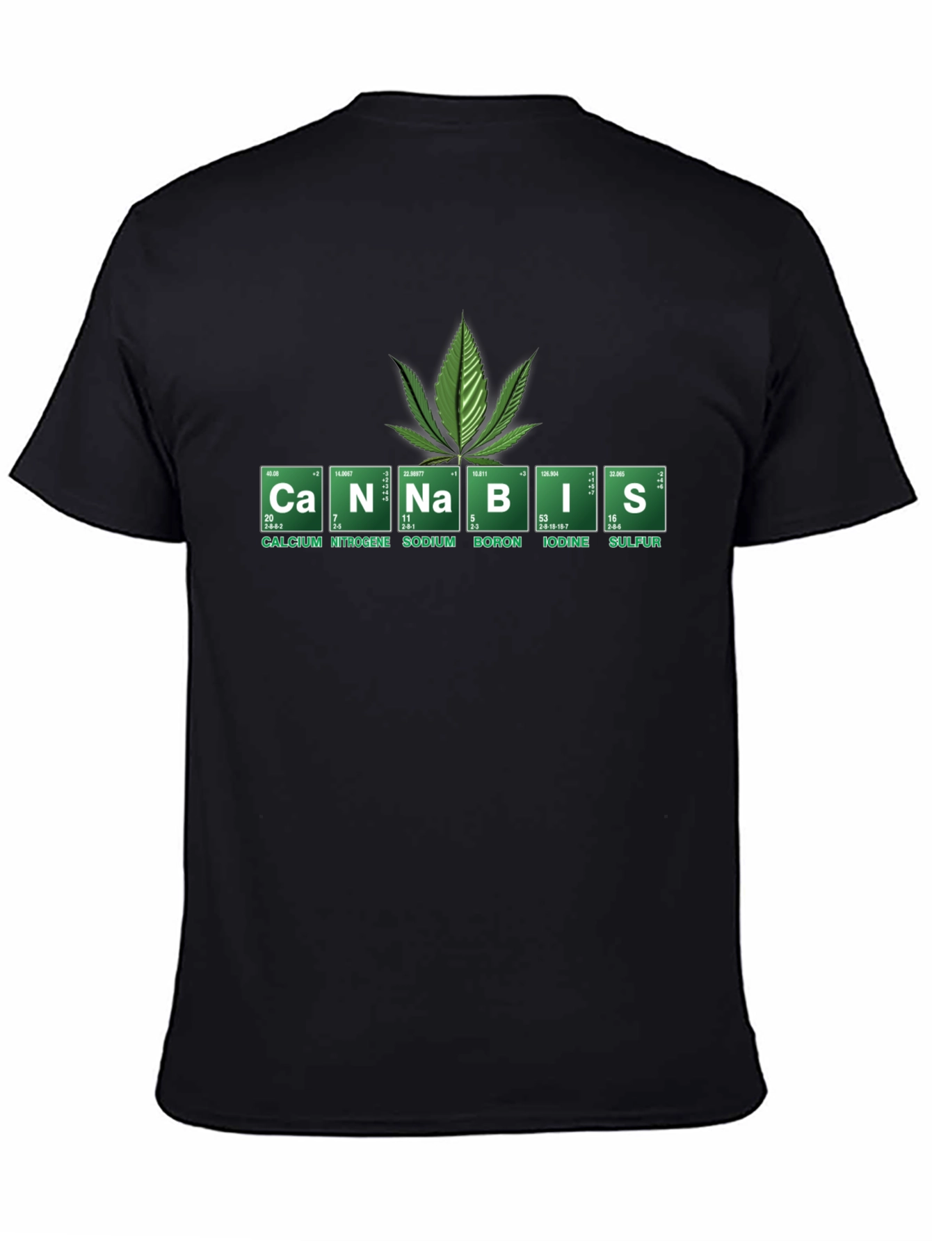 Cannabis Periodic Table T-Shirt