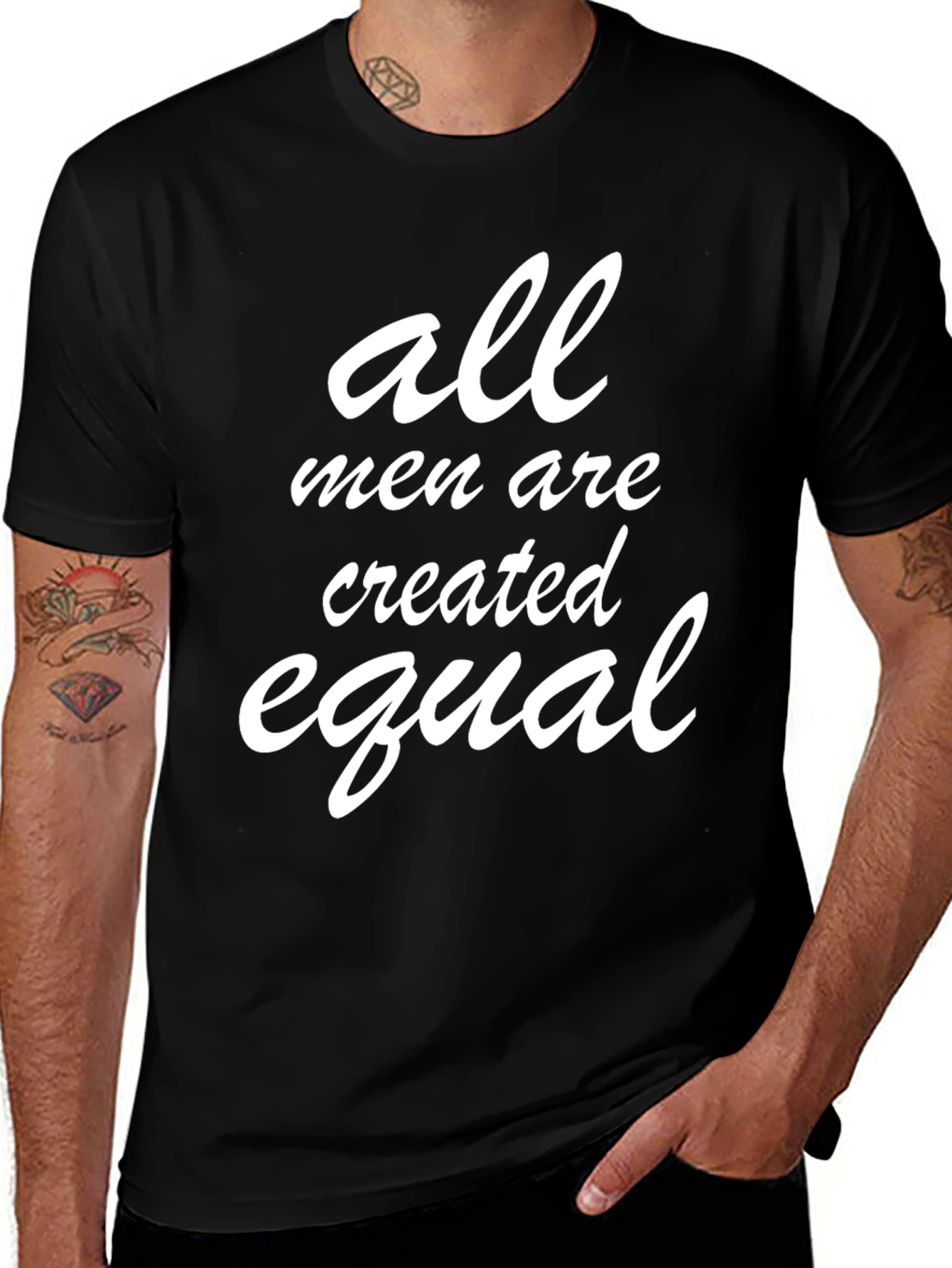 All Men Are Created Equal Graphic Tee