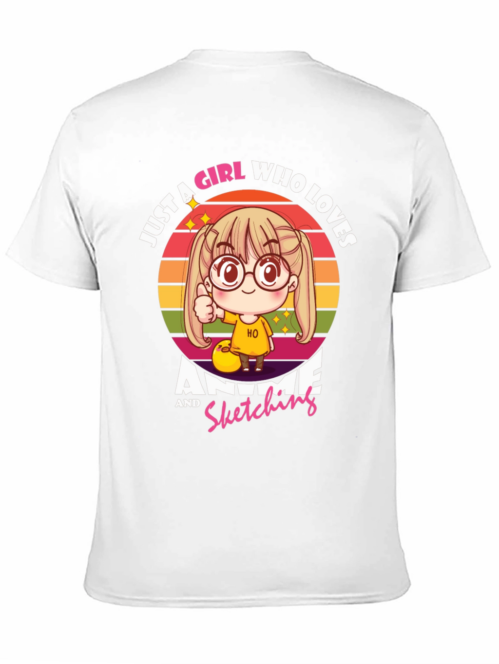 Anime & Sketching Girls T-Shirt