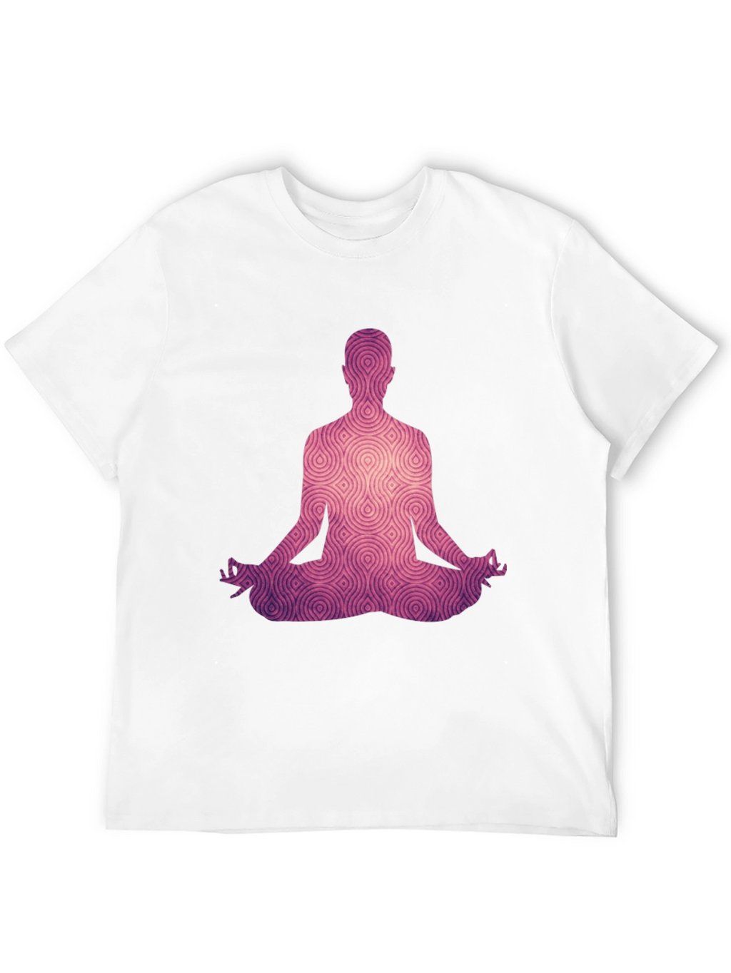 Meditative Silhouette Tee - Black