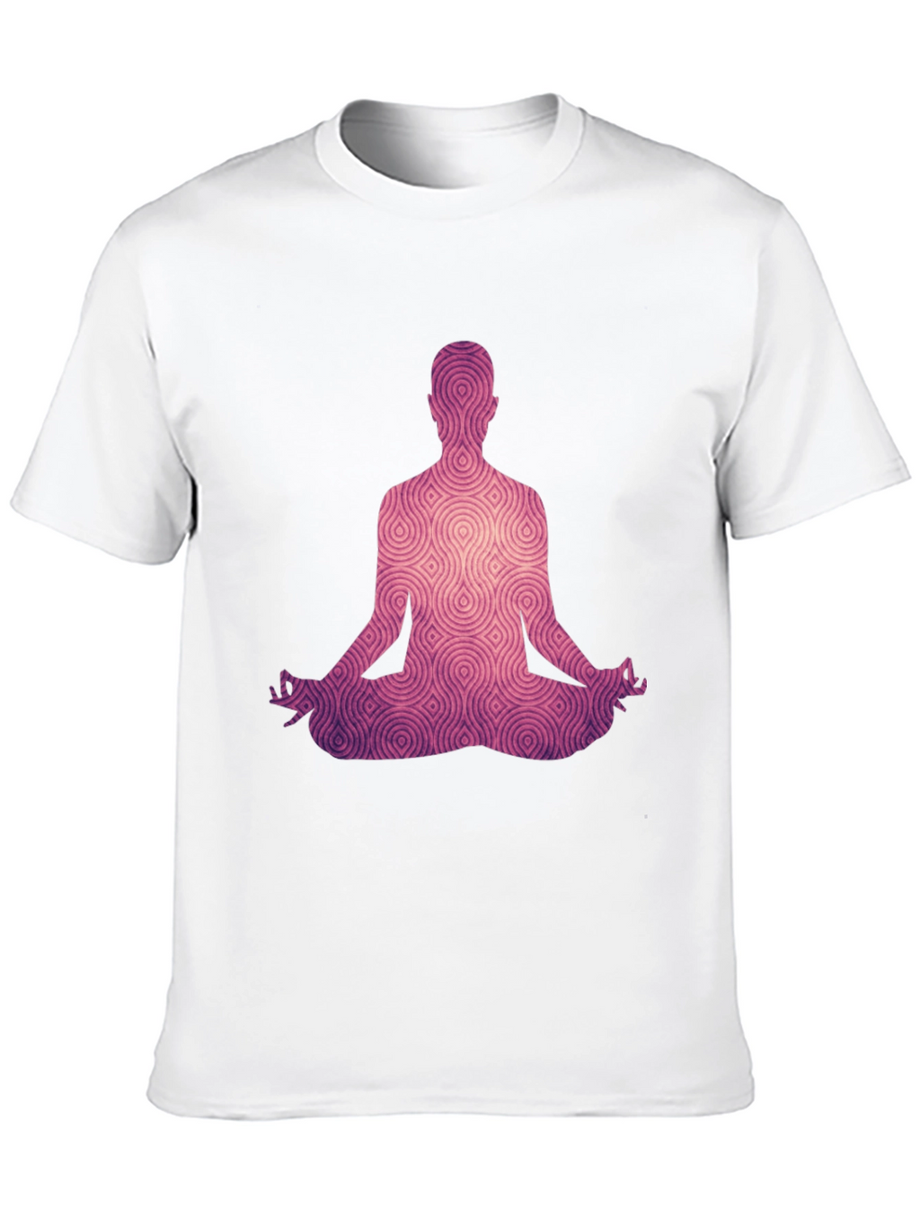 Meditative Silhouette Tee - Black