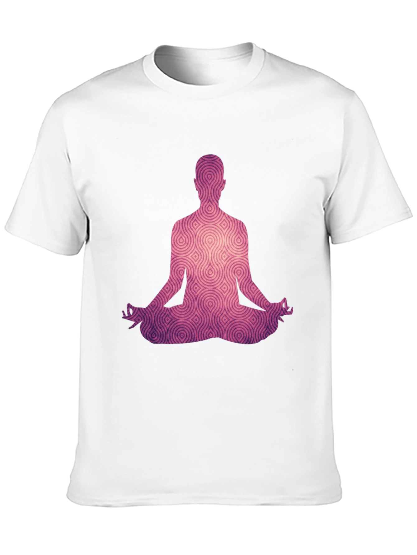 Meditative Silhouette Tee - Black