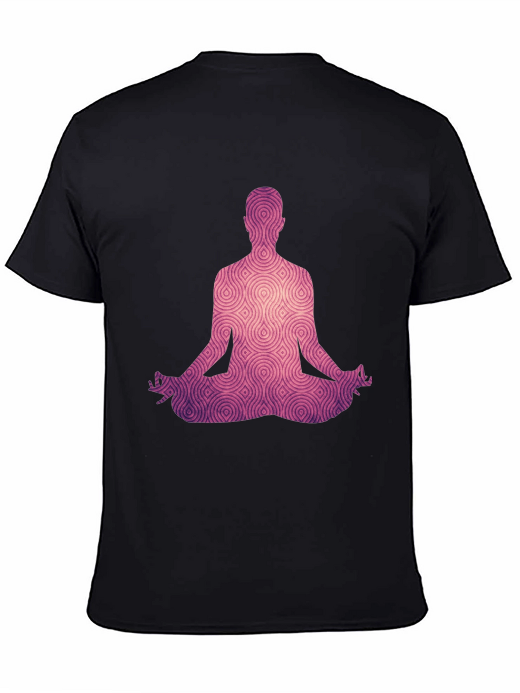 Meditative Silhouette Tee - Black