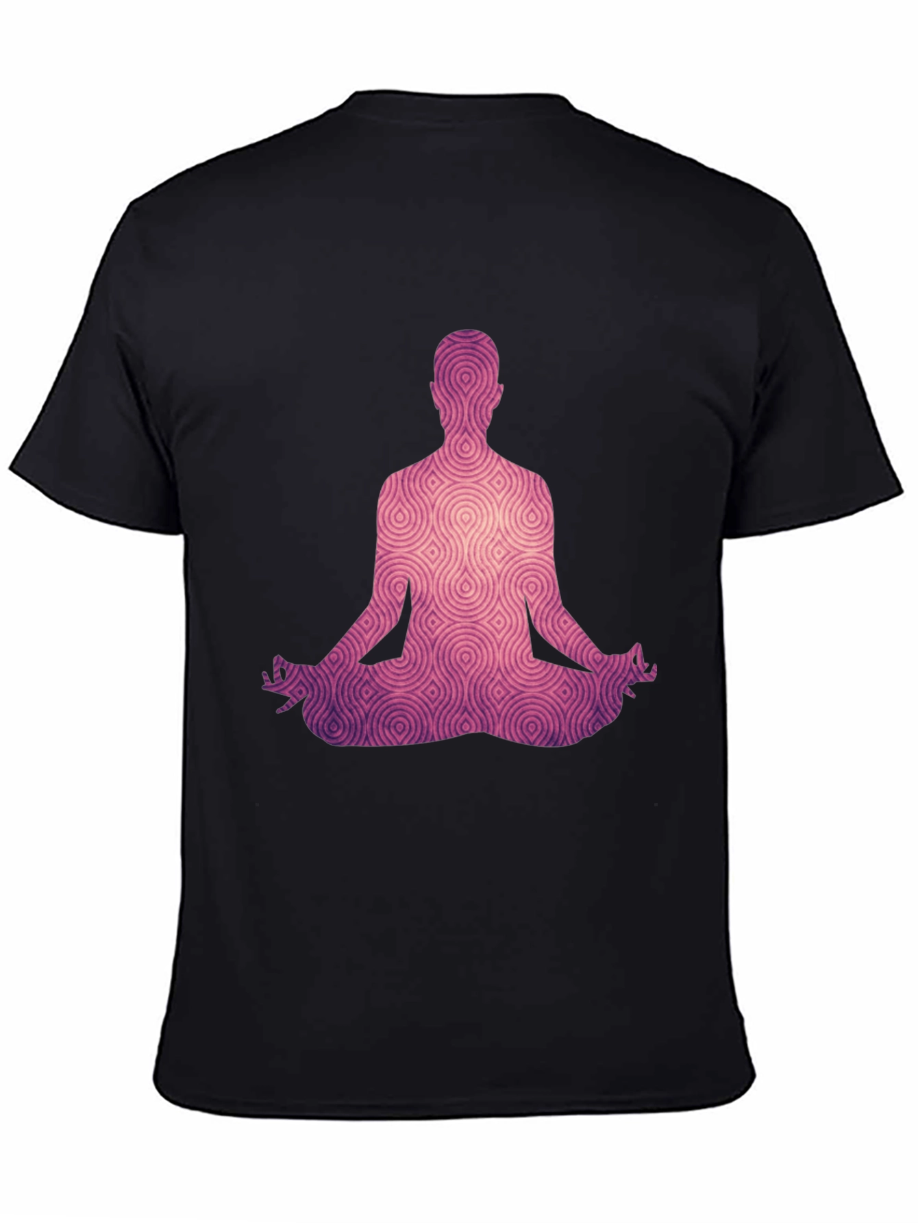Meditative Silhouette Tee - Black