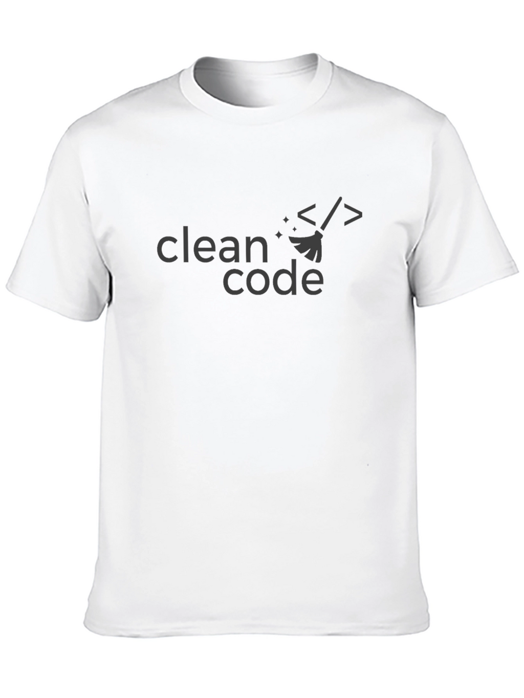 Clean Code Black T-Shirt - Programmer Gift