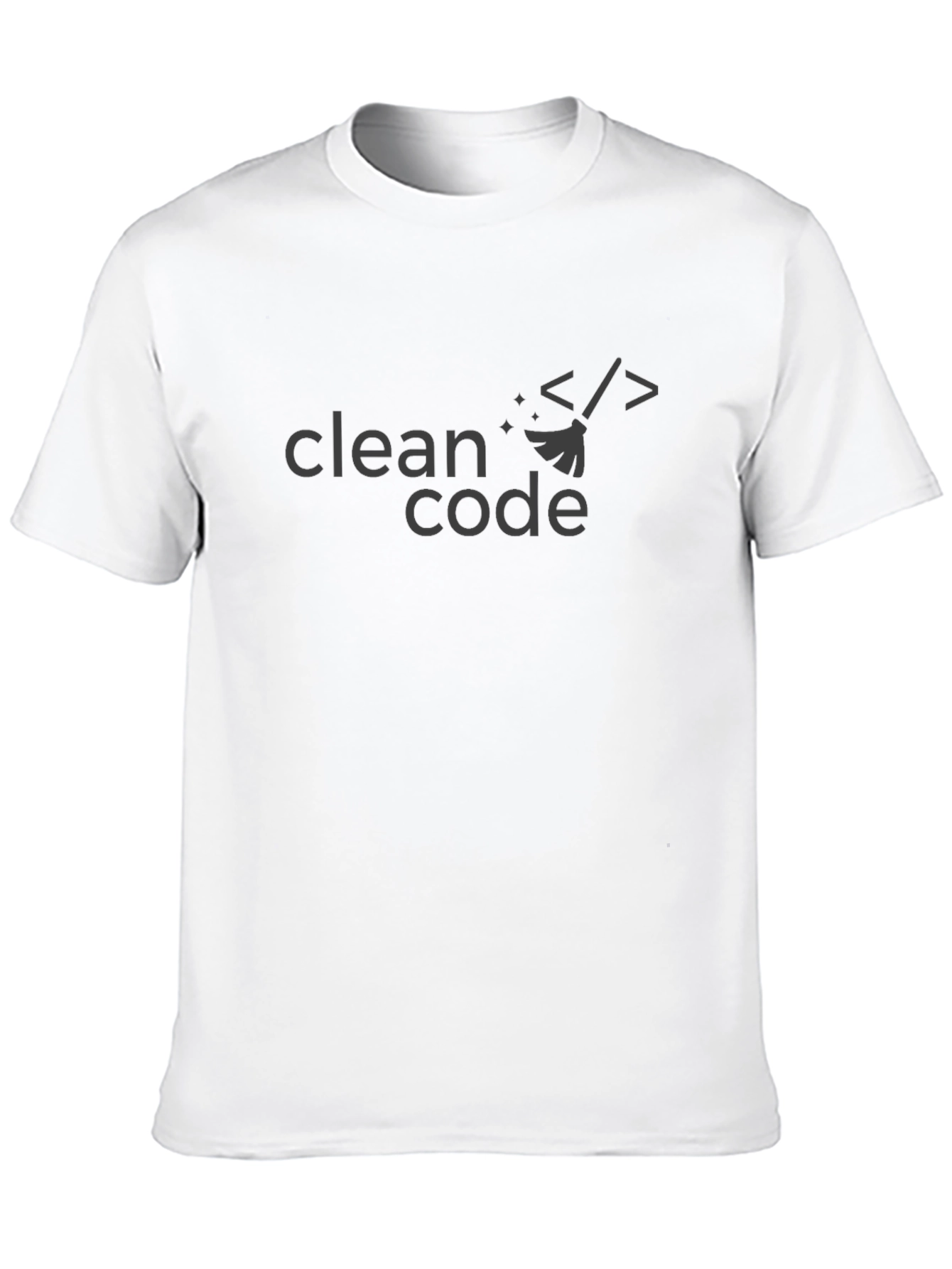 Clean Code Black T-Shirt - Programmer Gift