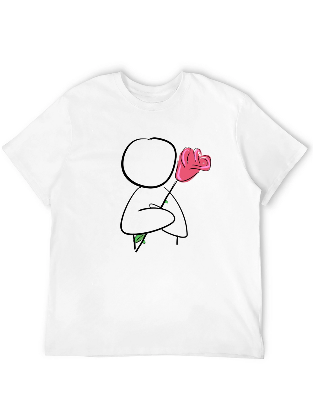 Romantic Stick Figure T-Shirt