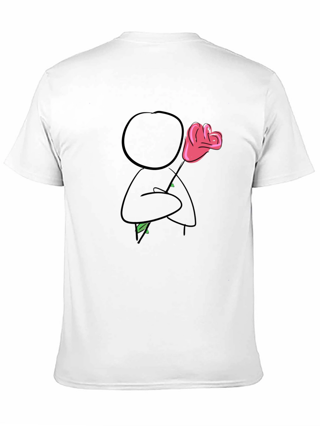 Romantic Stick Figure T-Shirt