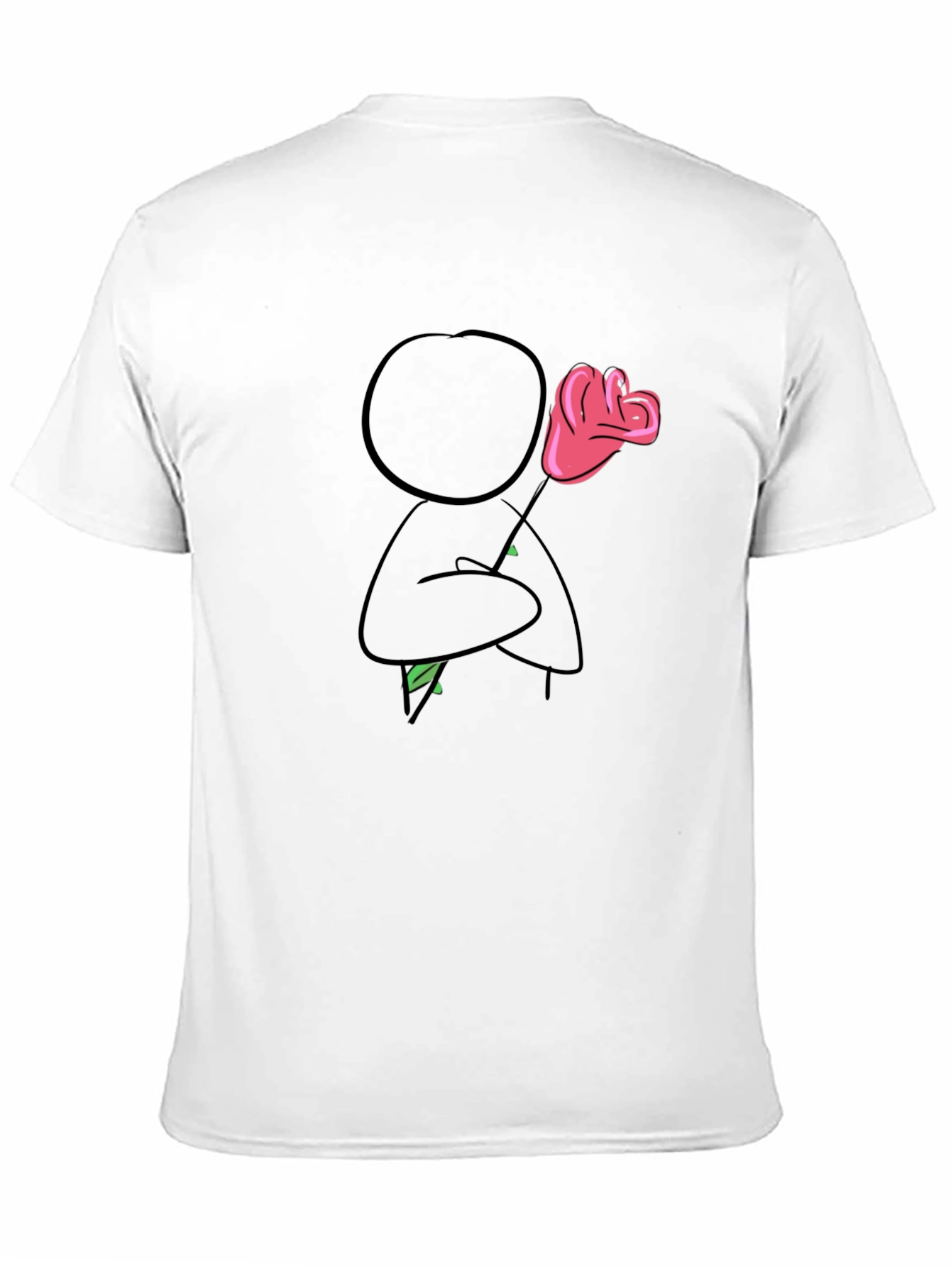 Romantic Stick Figure T-Shirt
