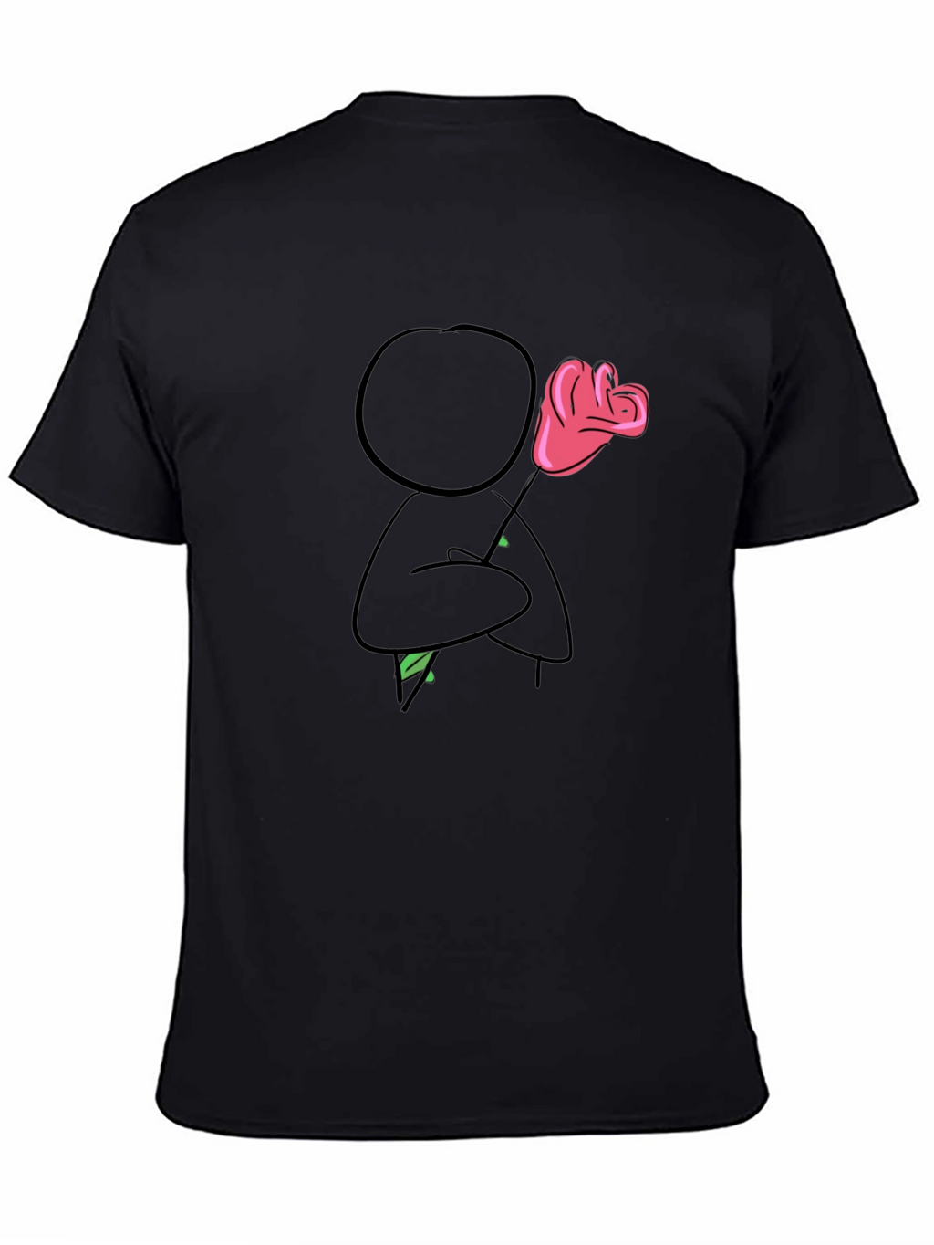Romantic Stick Figure T-Shirt