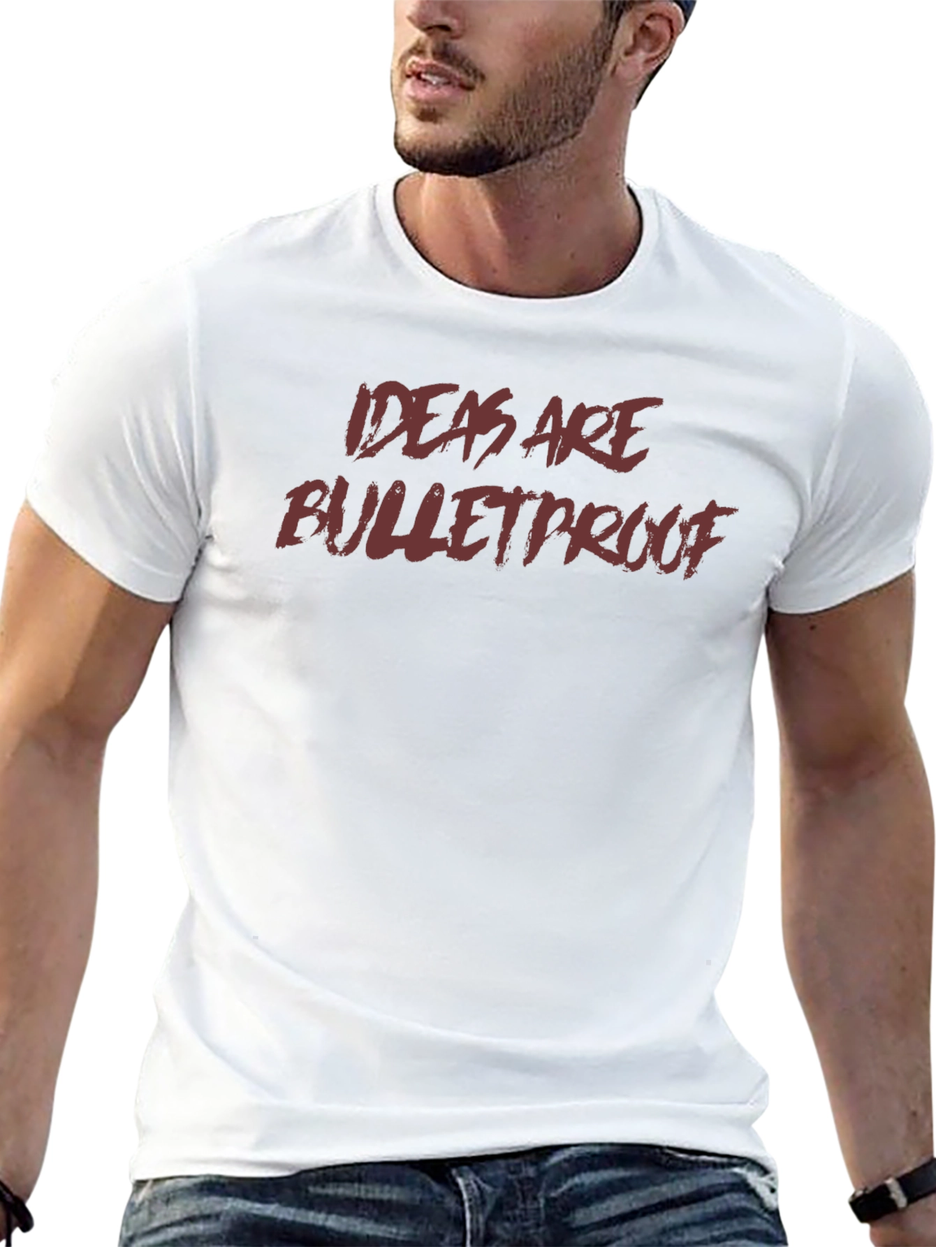 Ideas Are Bulletproof Graphic Tee