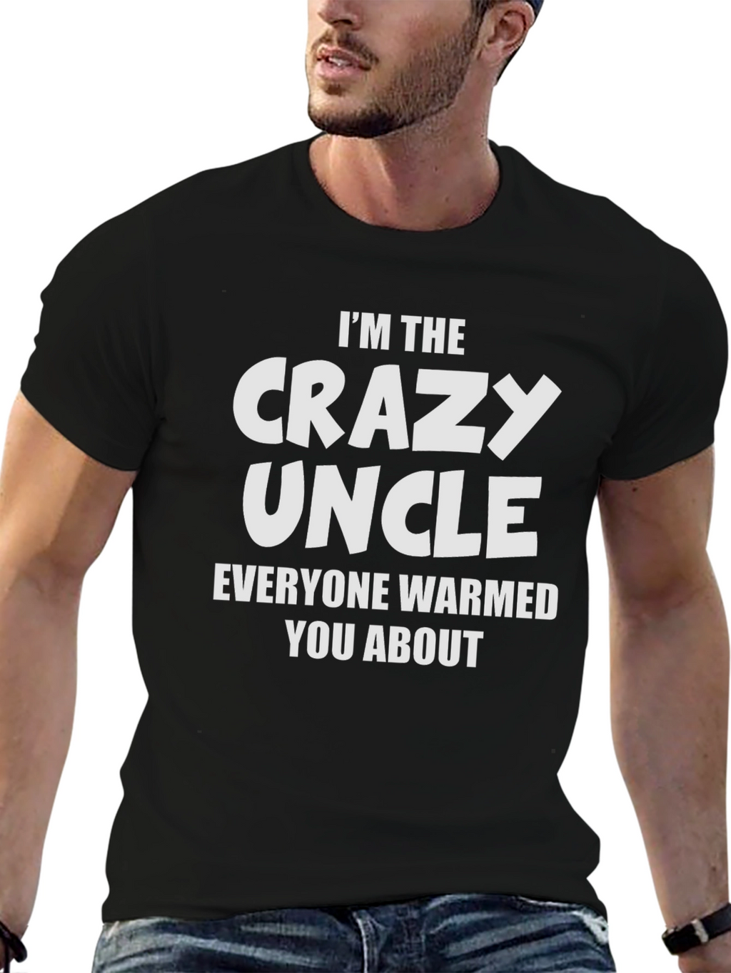 Im The Crazy Uncle Graphic Tee