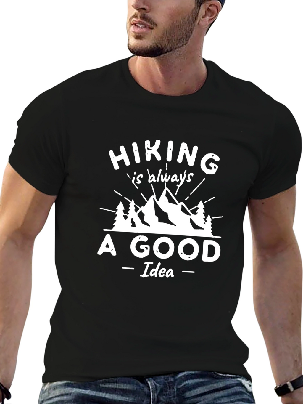 Hiking is Always a Good Idea Graphic T-Shirt