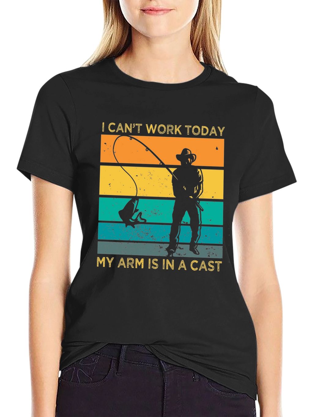 Fishing T-Shirt - I Cant Work Today
