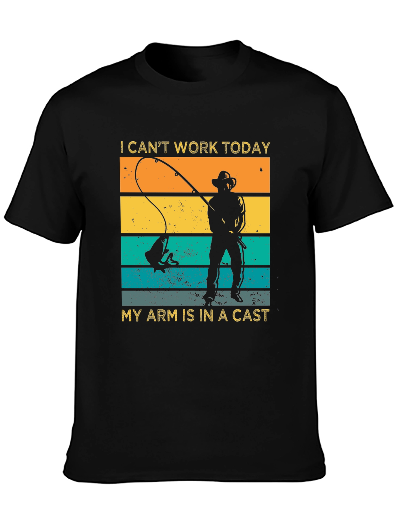 Fishing T-Shirt - I Cant Work Today