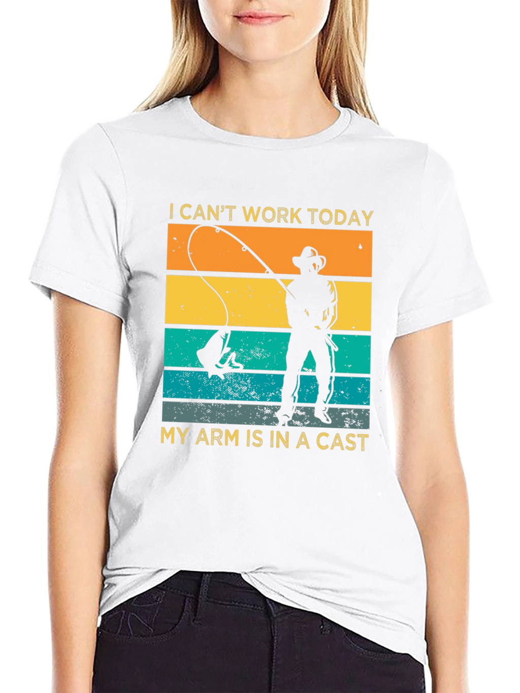 Fishing T-Shirt - I Cant Work Today