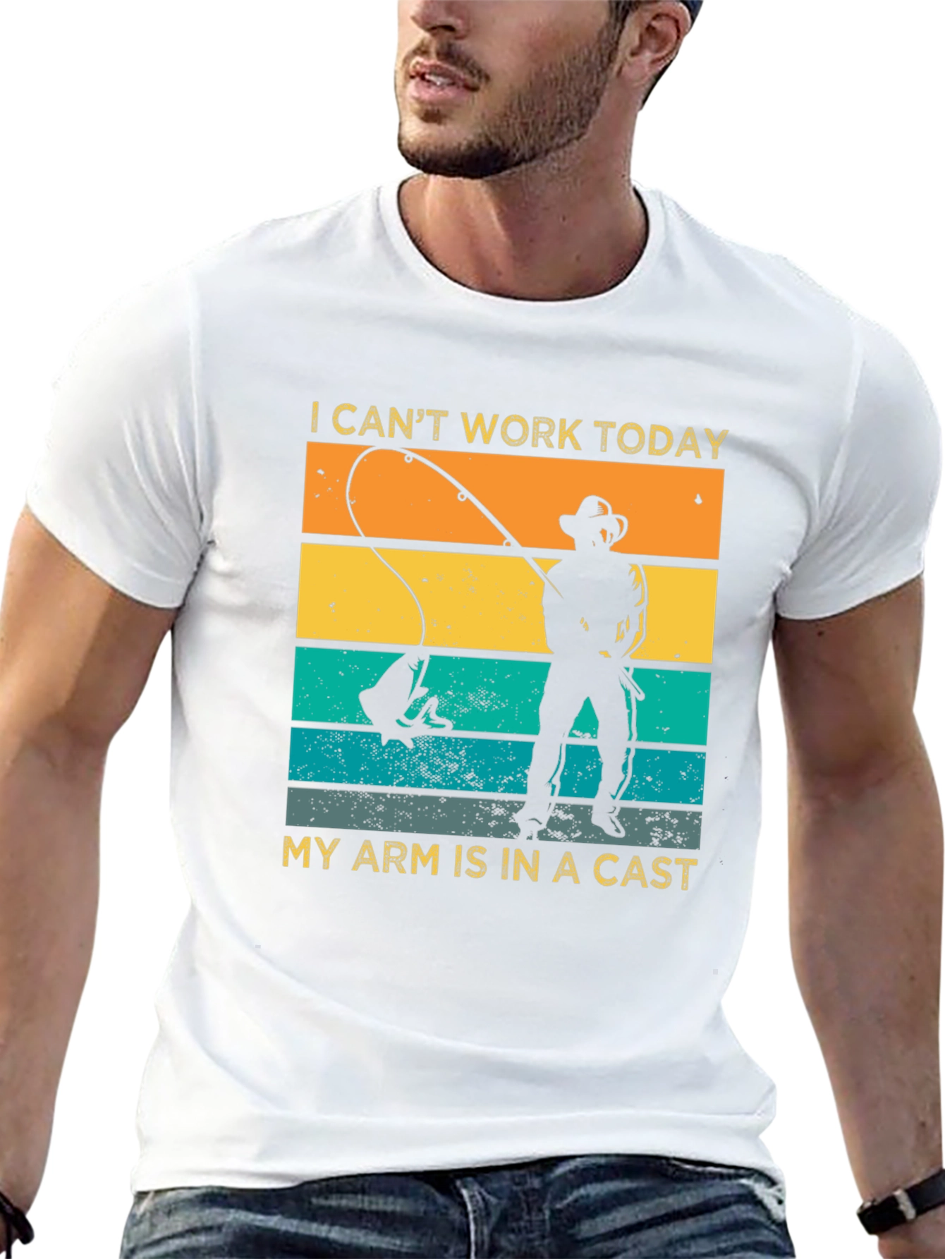 Fishing T-Shirt - I Cant Work Today