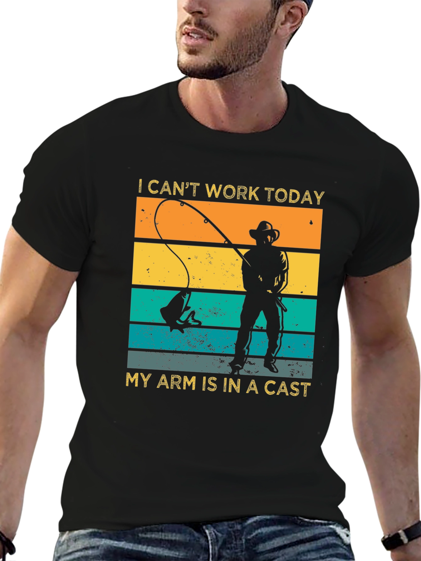 Fishing T-Shirt - I Cant Work Today