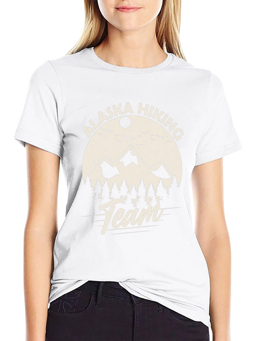 Alaska Hiking Team Graphic T-Shirt