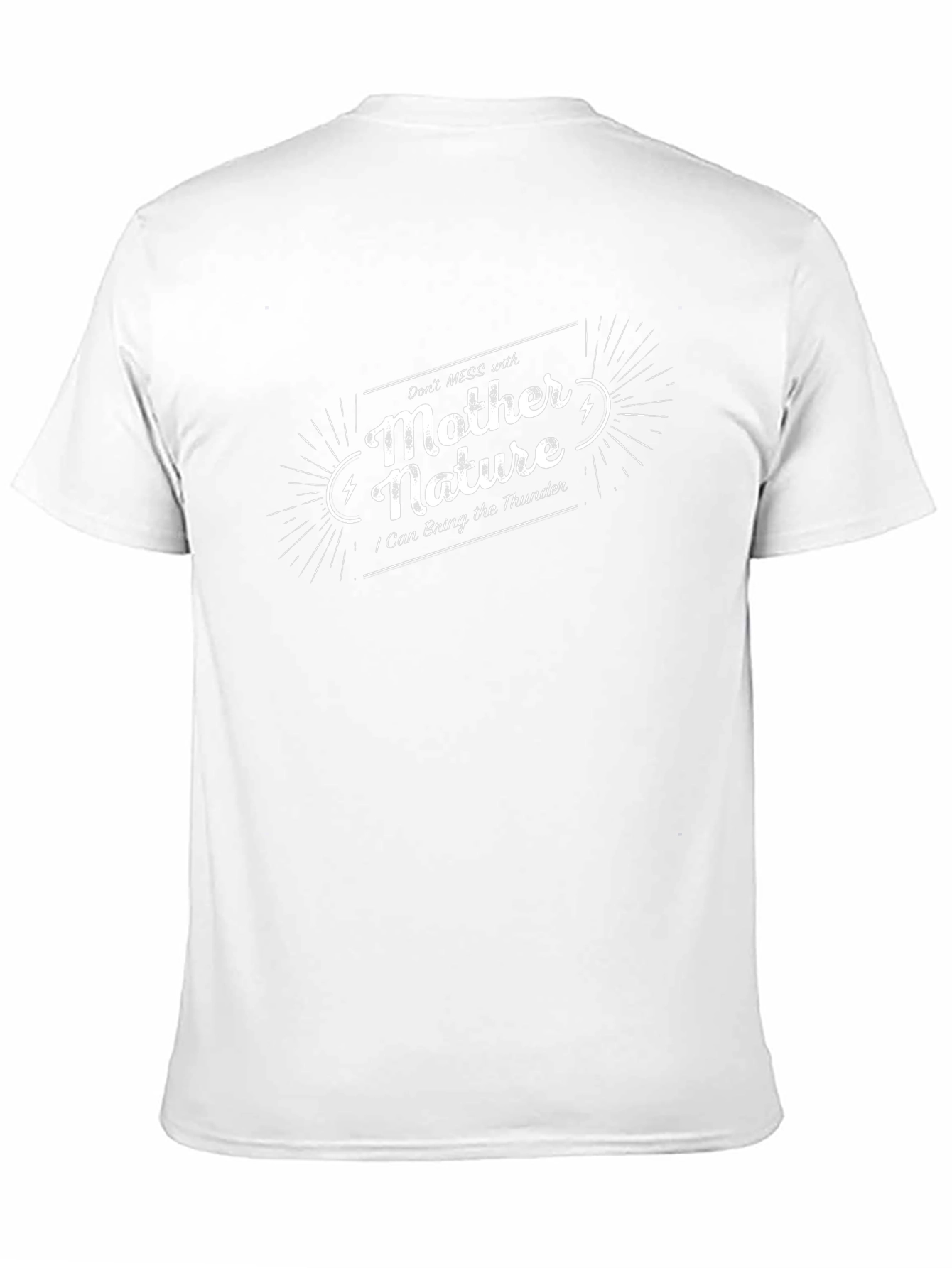 Mother Nature Thunder T-Shirt - Environmental Tee