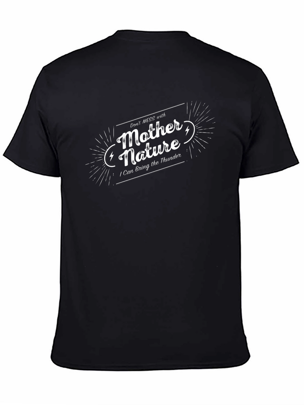 Mother Nature Thunder T-Shirt - Environmental Tee
