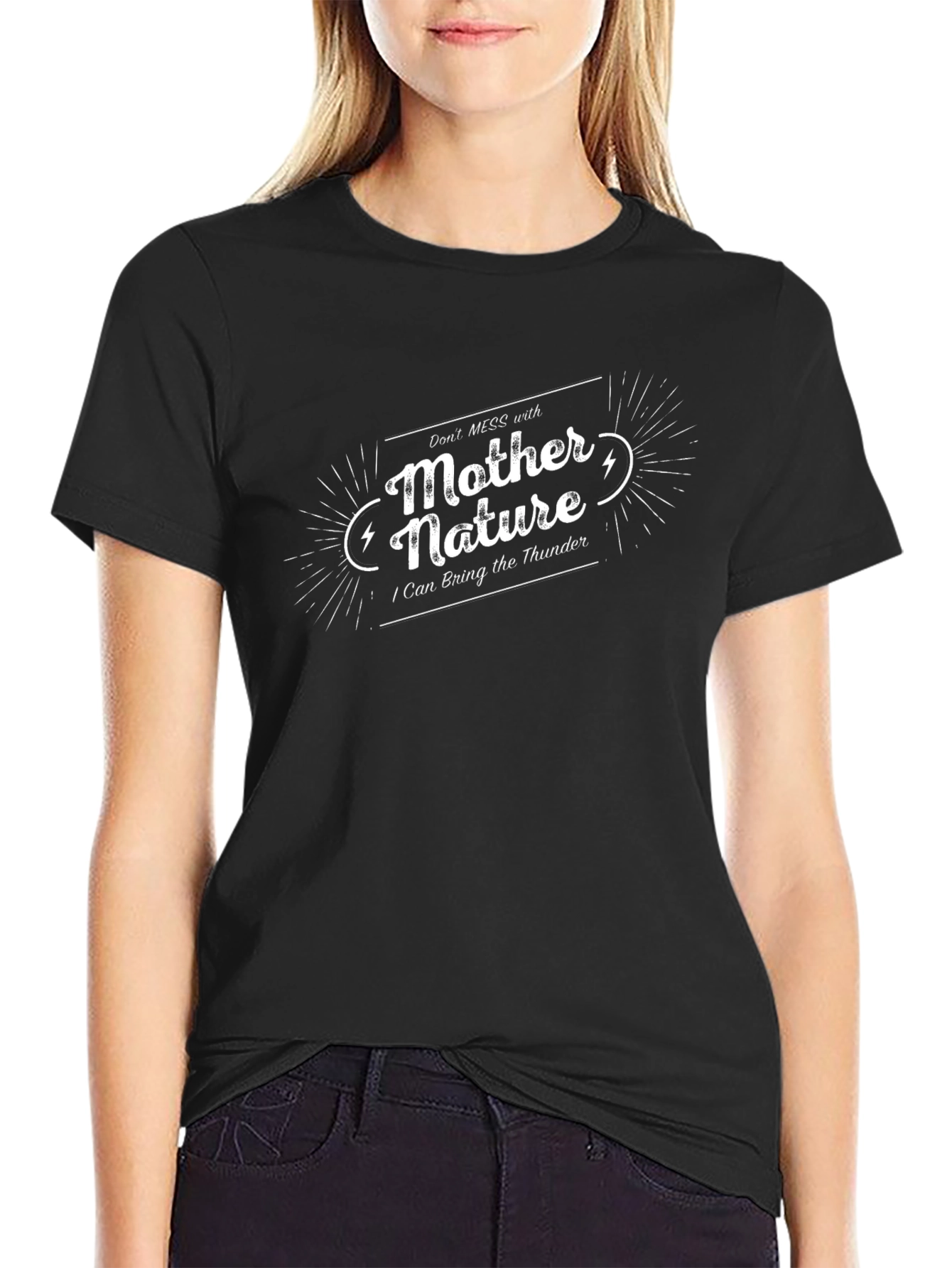 Mother Nature Thunder T-Shirt - Environmental Tee