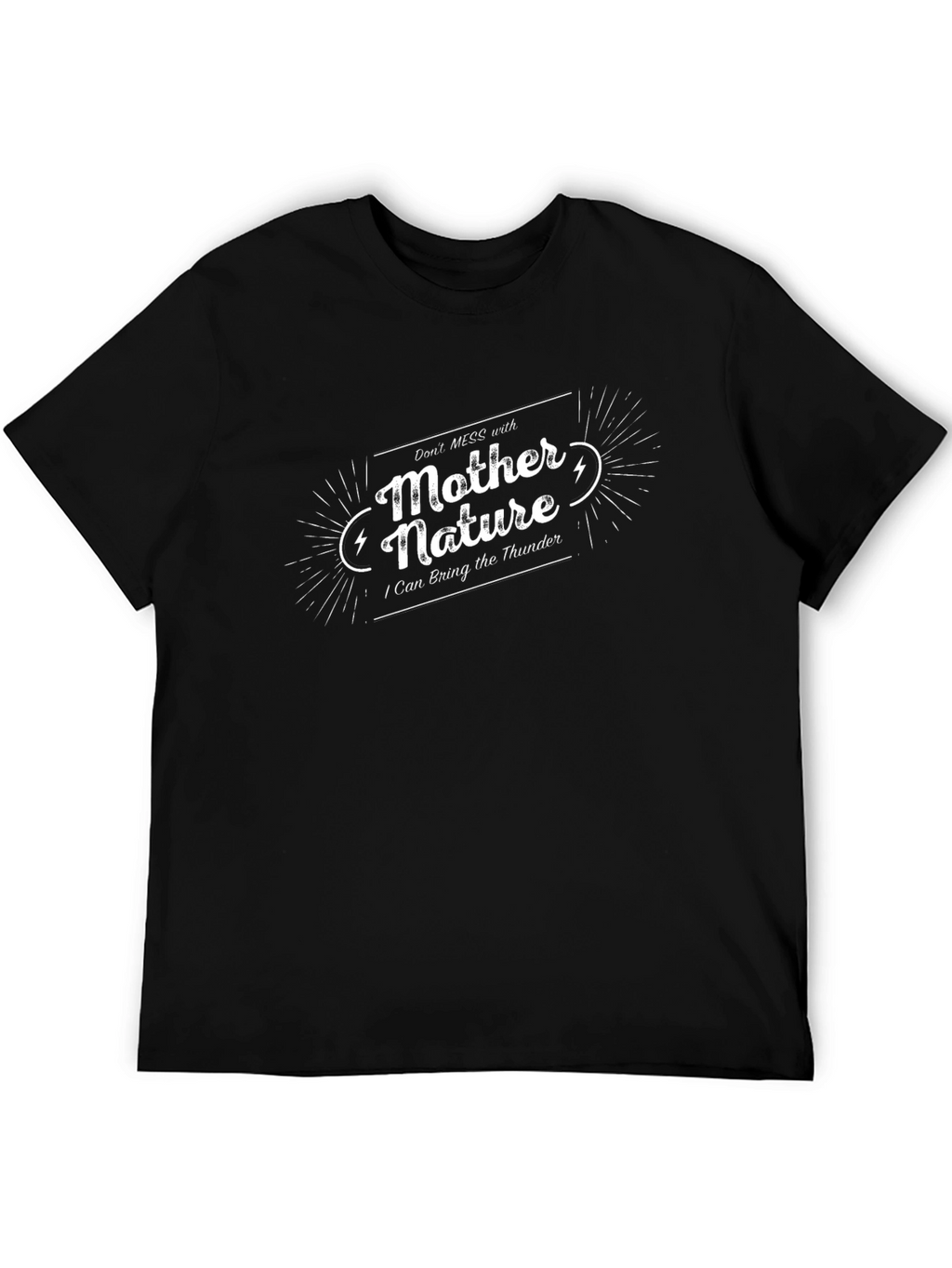 Mother Nature Thunder T-Shirt - Environmental Tee