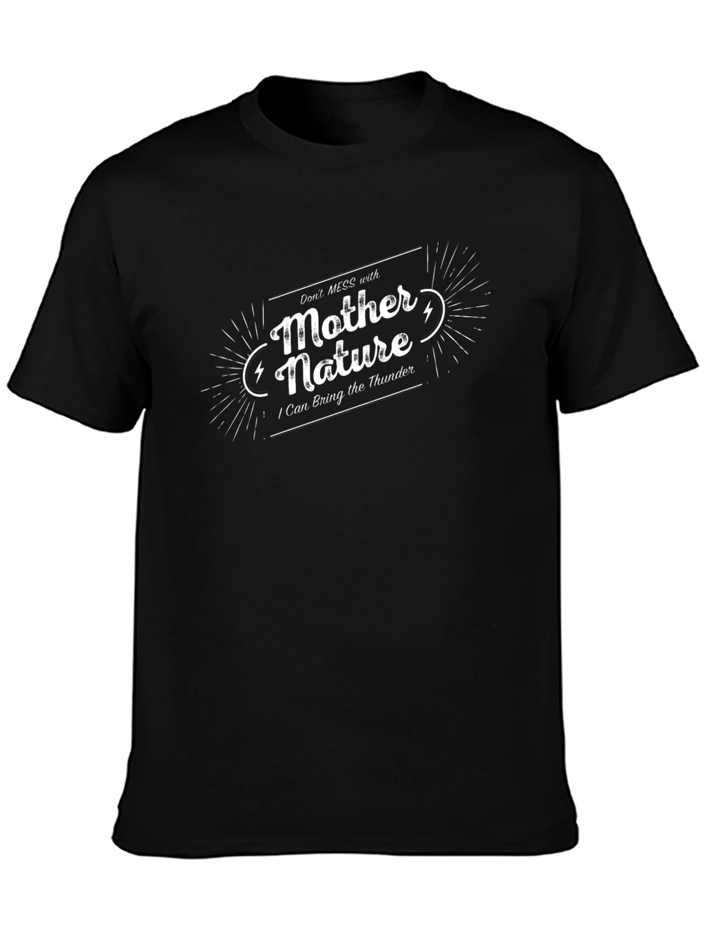 Mother Nature Thunder T-Shirt - Environmental Tee