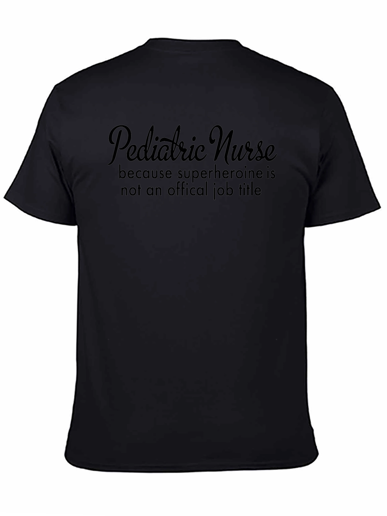 Pediatric Nurse Superhero T-Shirt