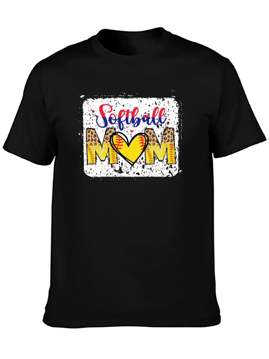 Softball Mom Graphic Tee - Trendy Sports Shirt
