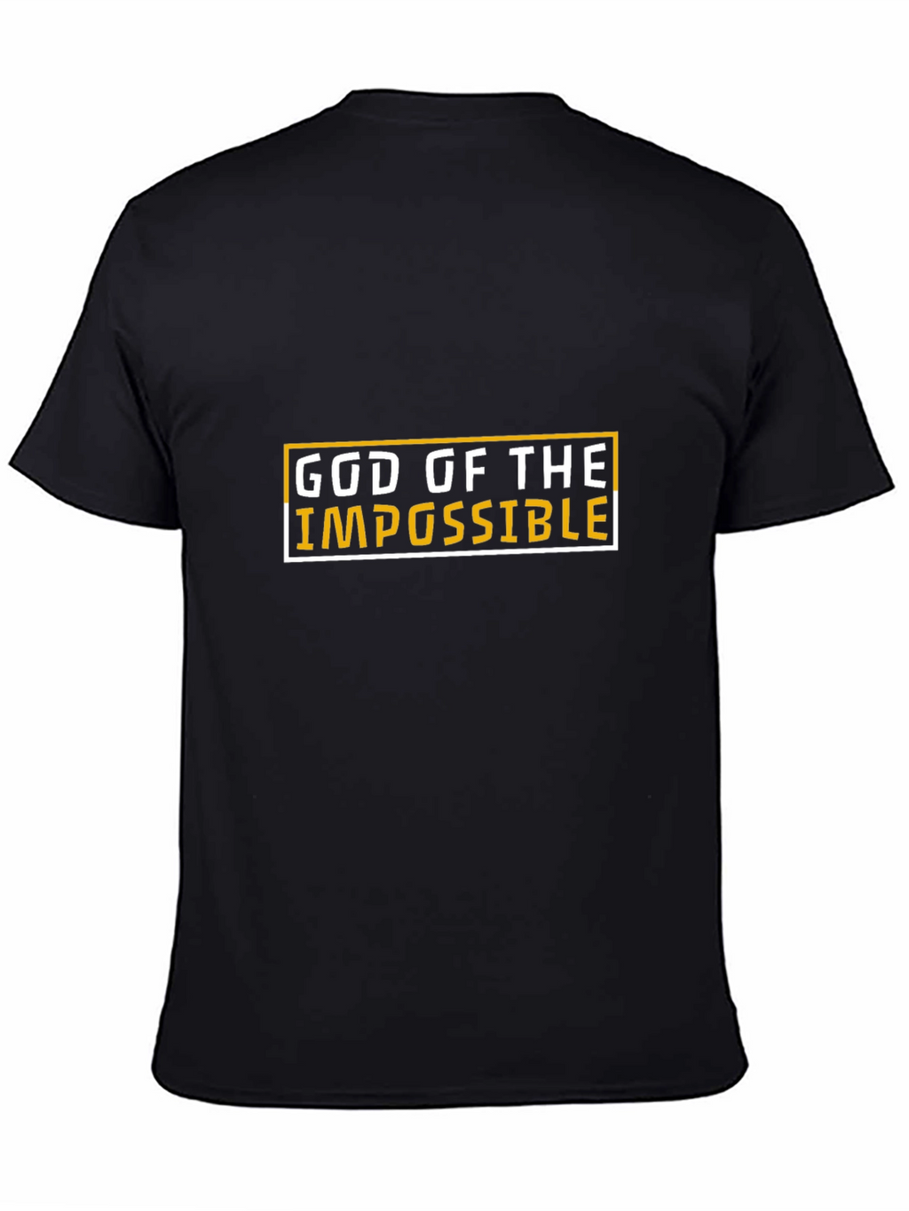 God of the Impossible Black Graphic Tee