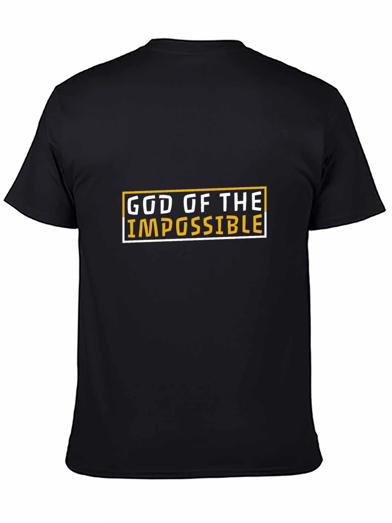 God of the Impossible Black Graphic Tee