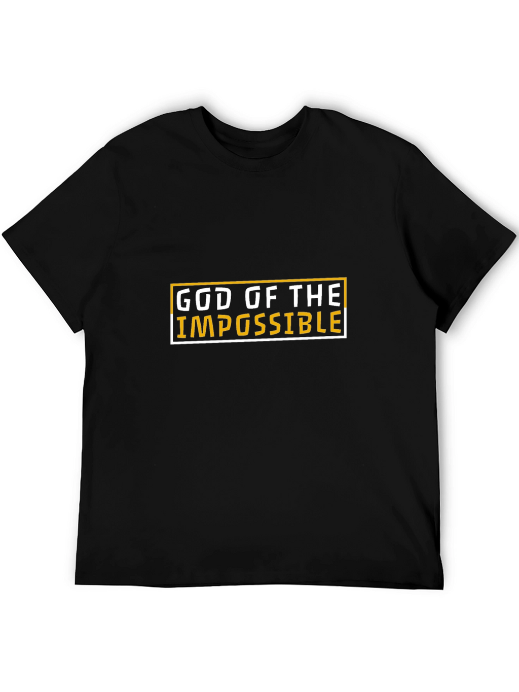 God of the Impossible Black Graphic Tee