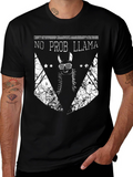 No Prob Llama Graphic T-Shirt - Cool Alpaca Design