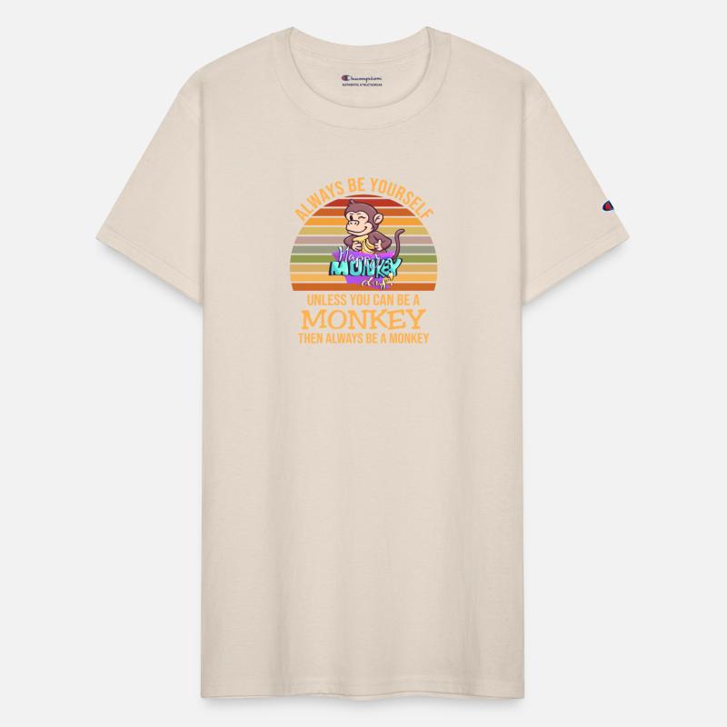 A monkey is funny saying