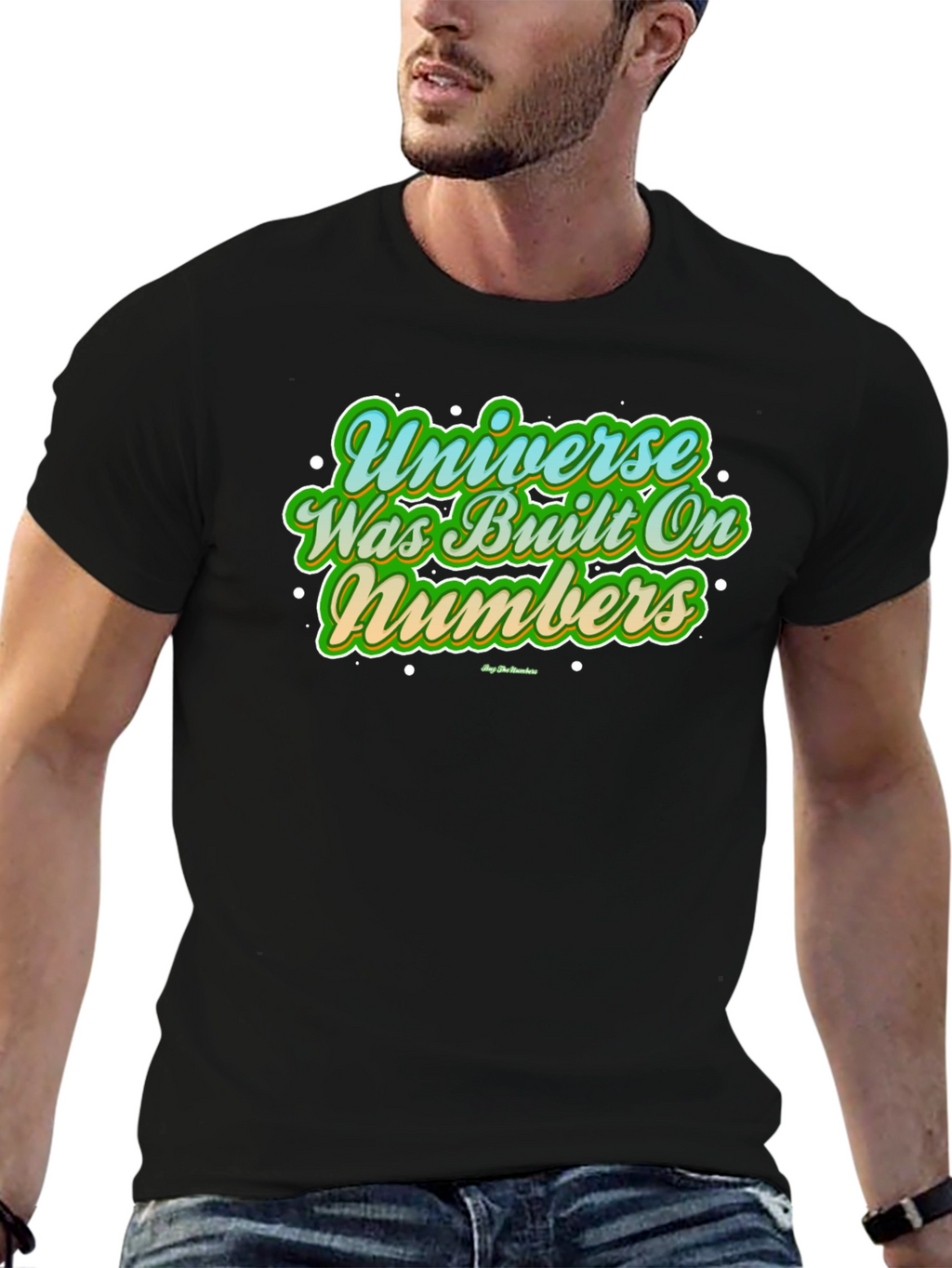 Universe Numbers Graphic T-Shirt - Stylish Comfort