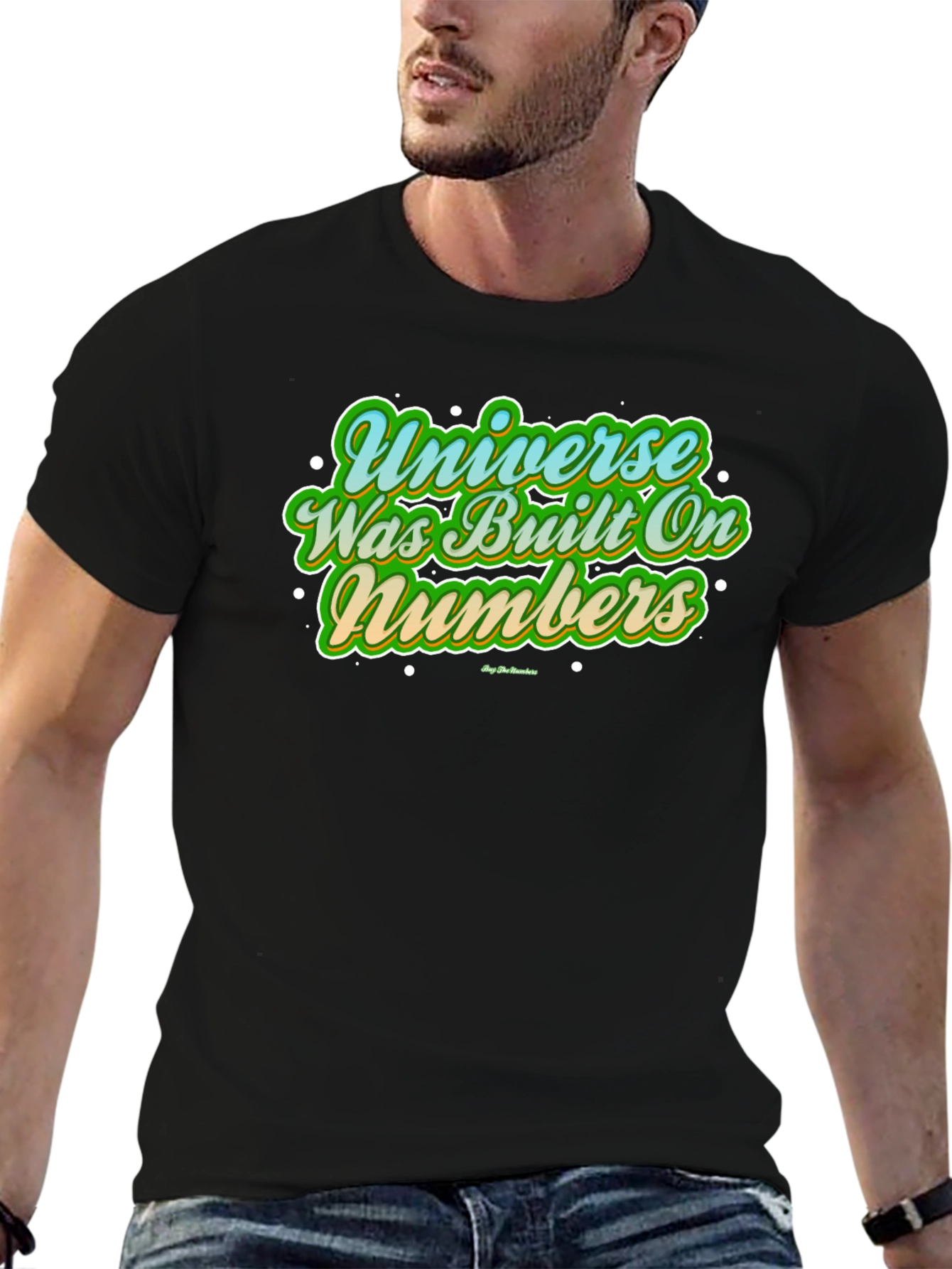Universe Numbers Graphic T-Shirt - Stylish Comfort