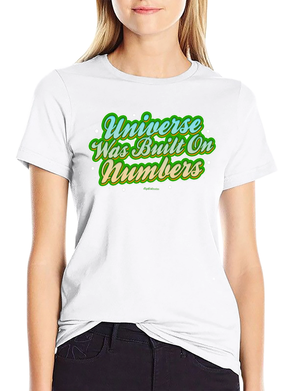 Universe Numbers Graphic T-Shirt - Stylish Comfort