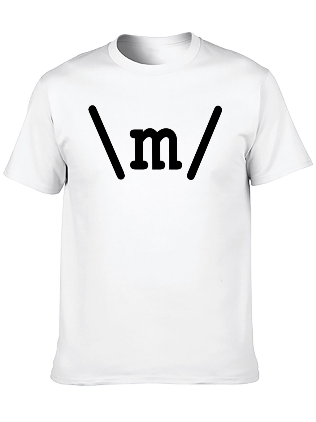 Phonetic M Black T-Shirt - Stylish & Comfy