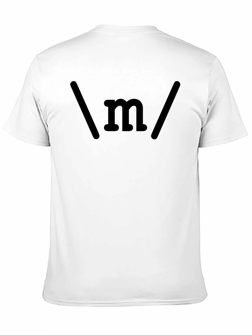 Phonetic M Black T-Shirt - Stylish & Comfy