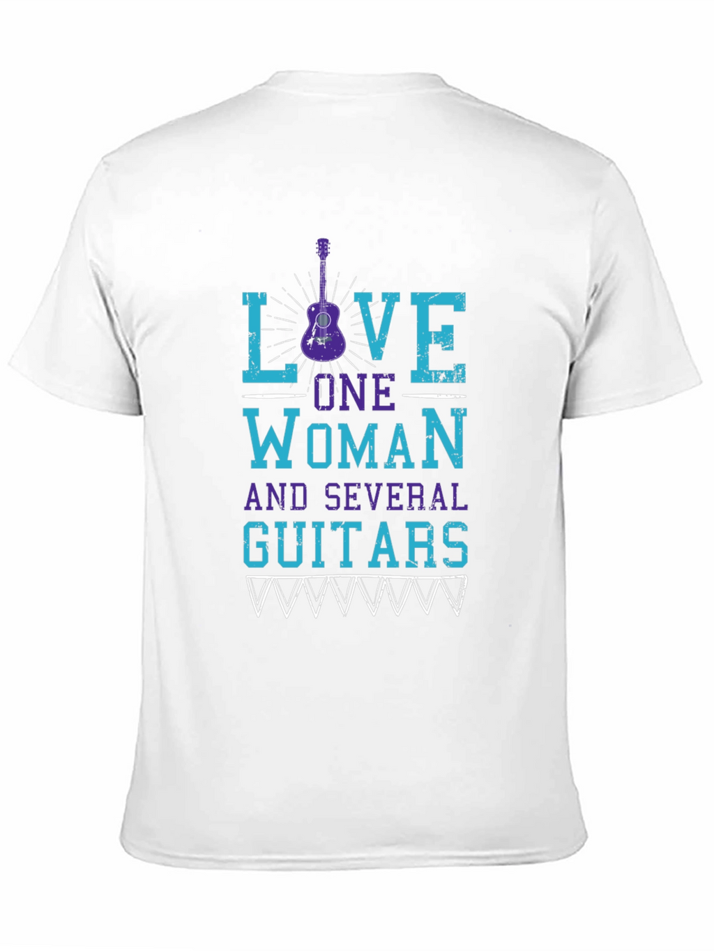 Love One Woman & Guitars Graphic Tee