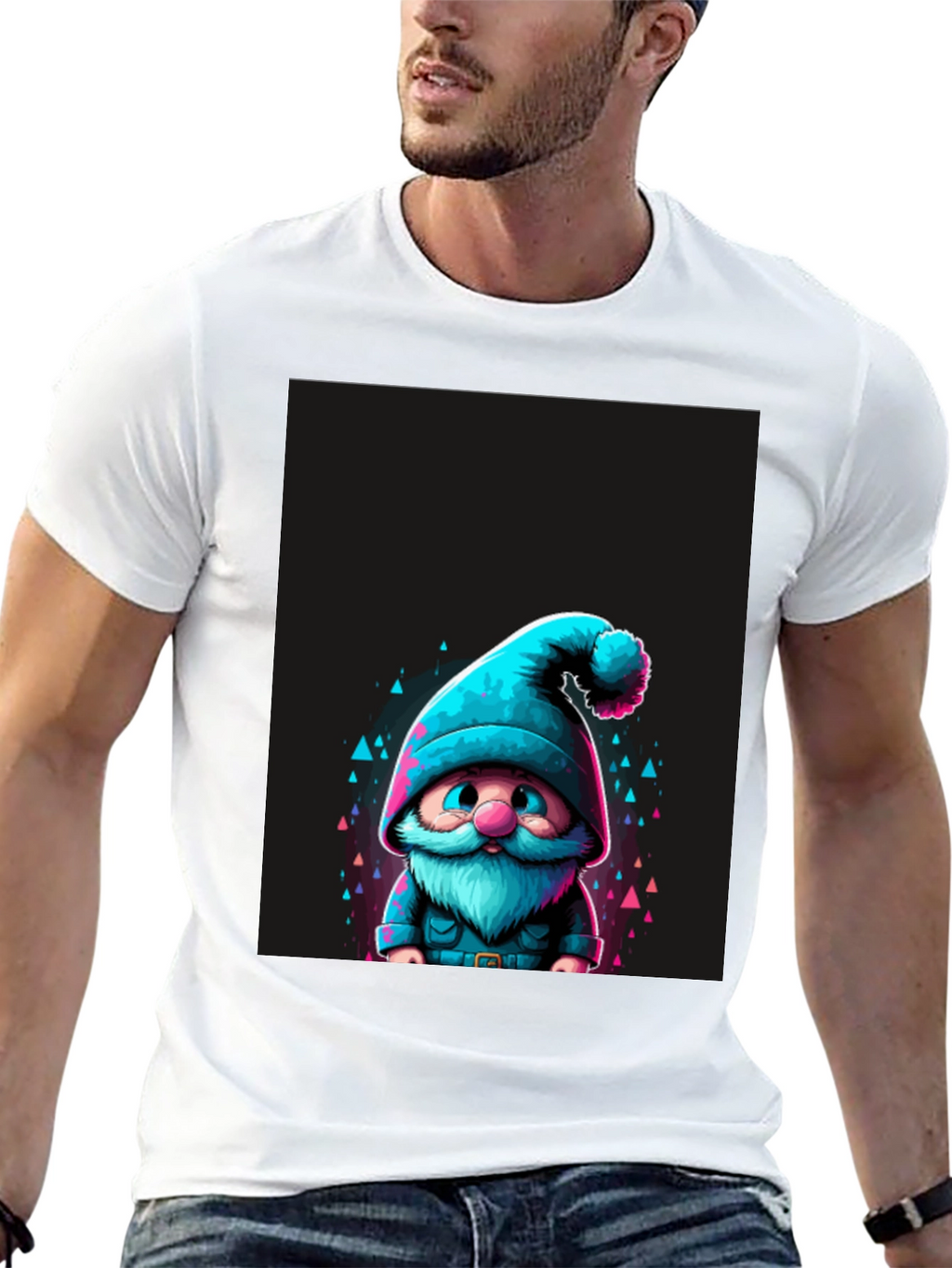 Gnome T-Shirt - Whimsical Graphic Tee