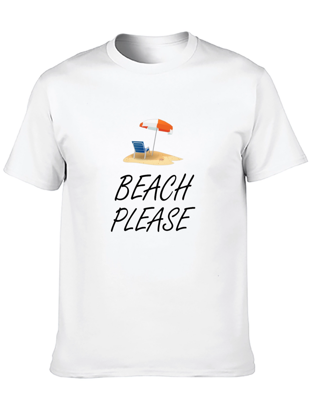 Beach Please Graphic Tee - Summer Vibes