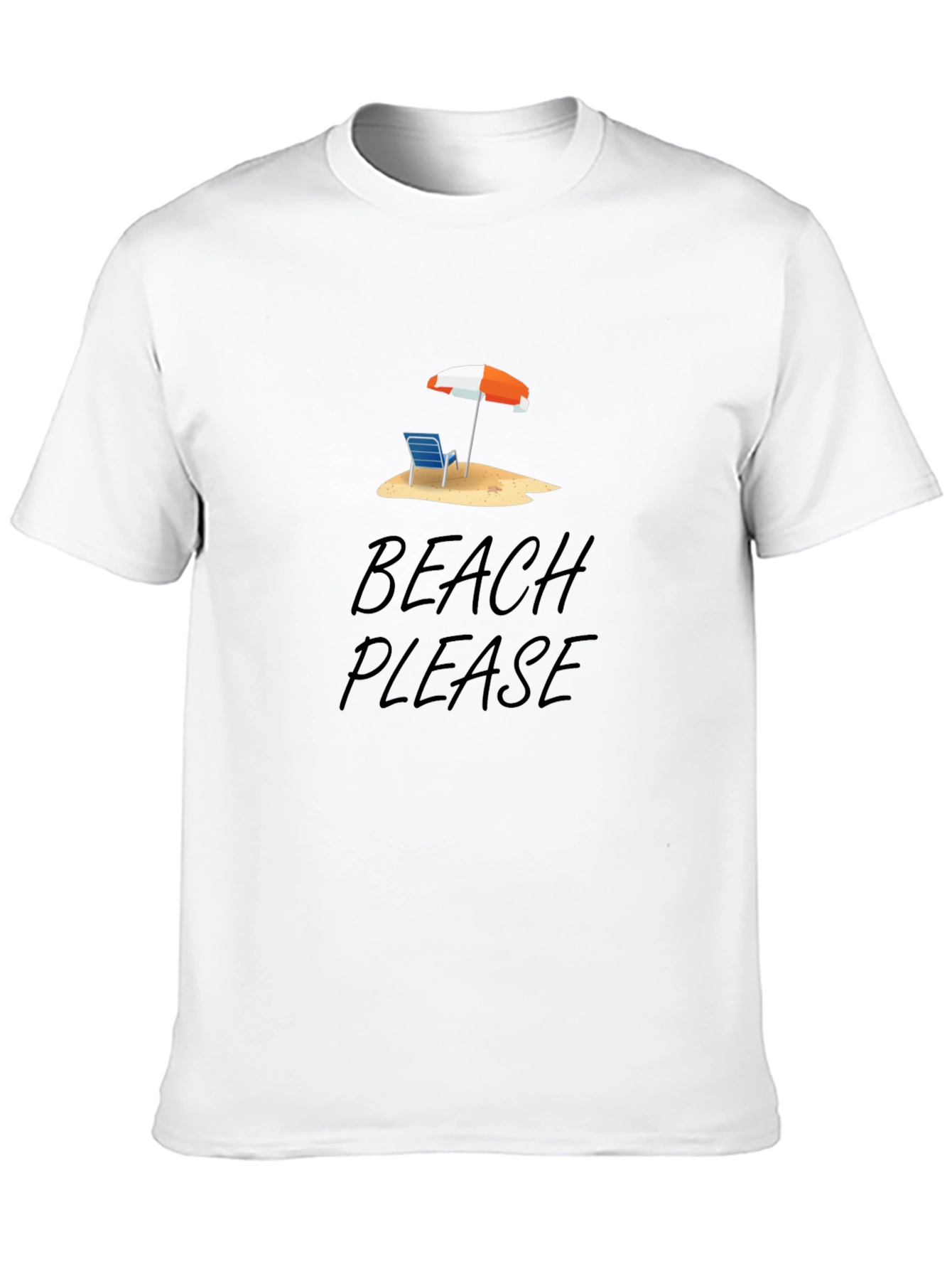 Beach Please Graphic Tee - Summer Vibes