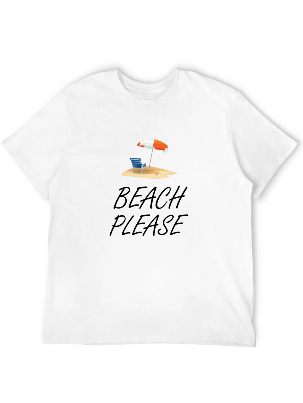 Beach Please Graphic Tee - Summer Vibes