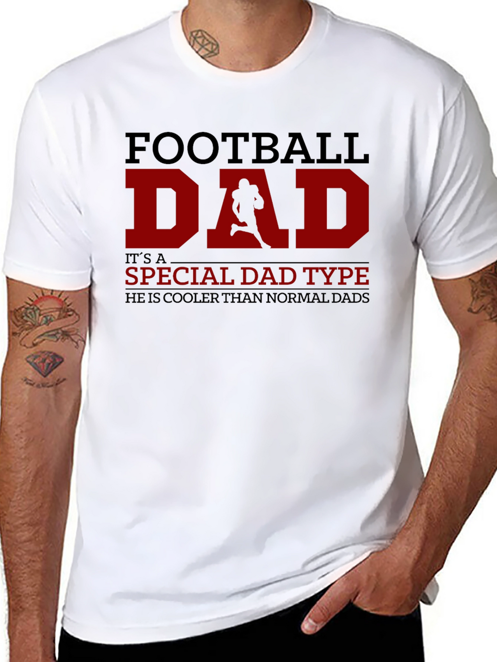 Football Dad Graphic Tee