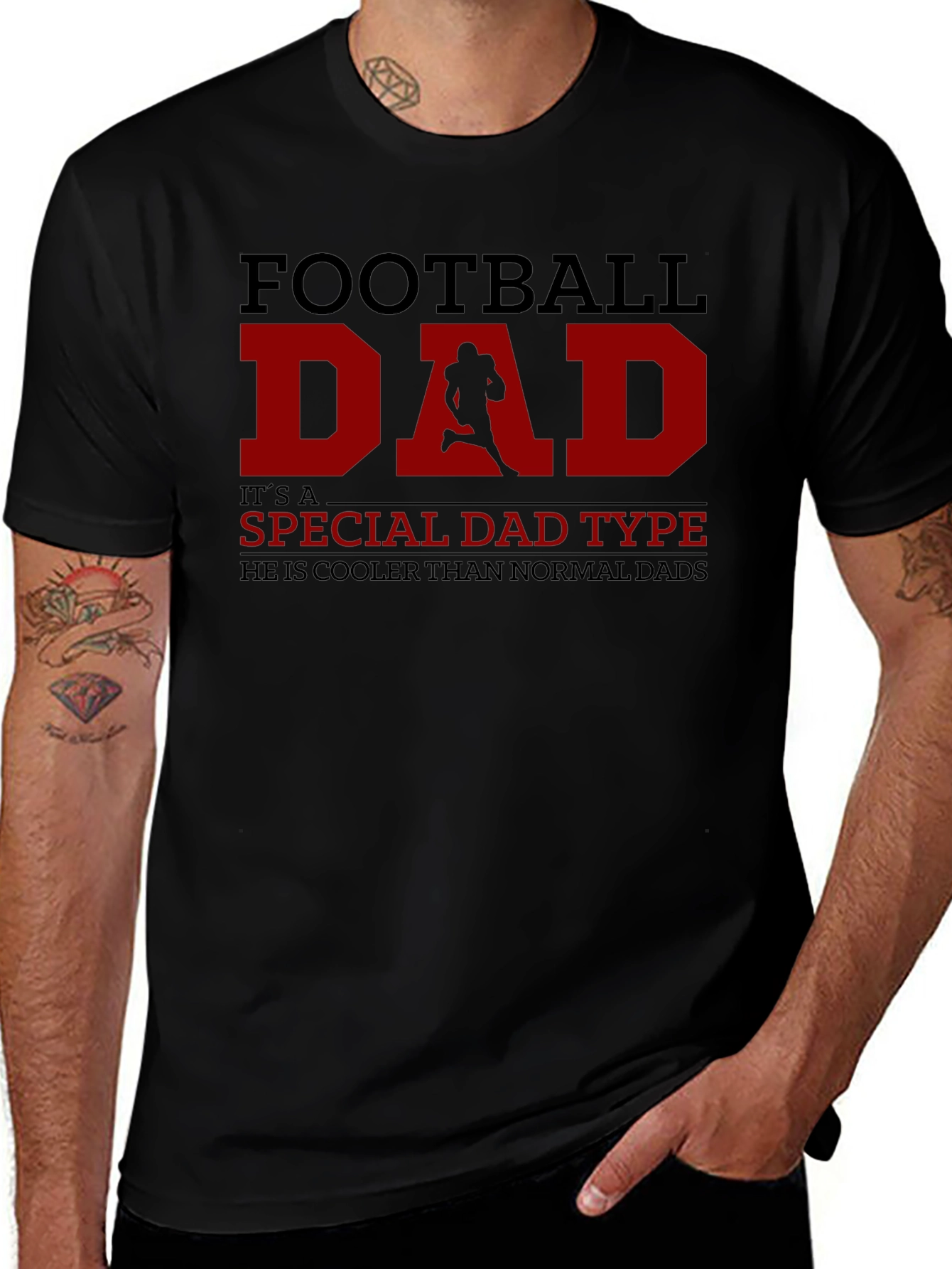 Football Dad Graphic Tee