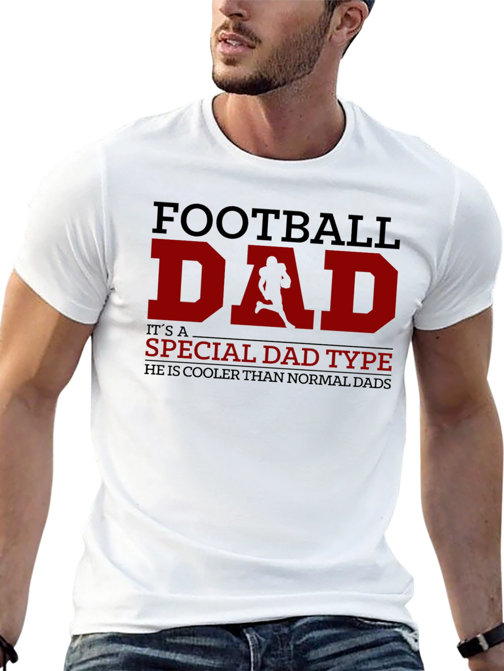 Football Dad Graphic Tee