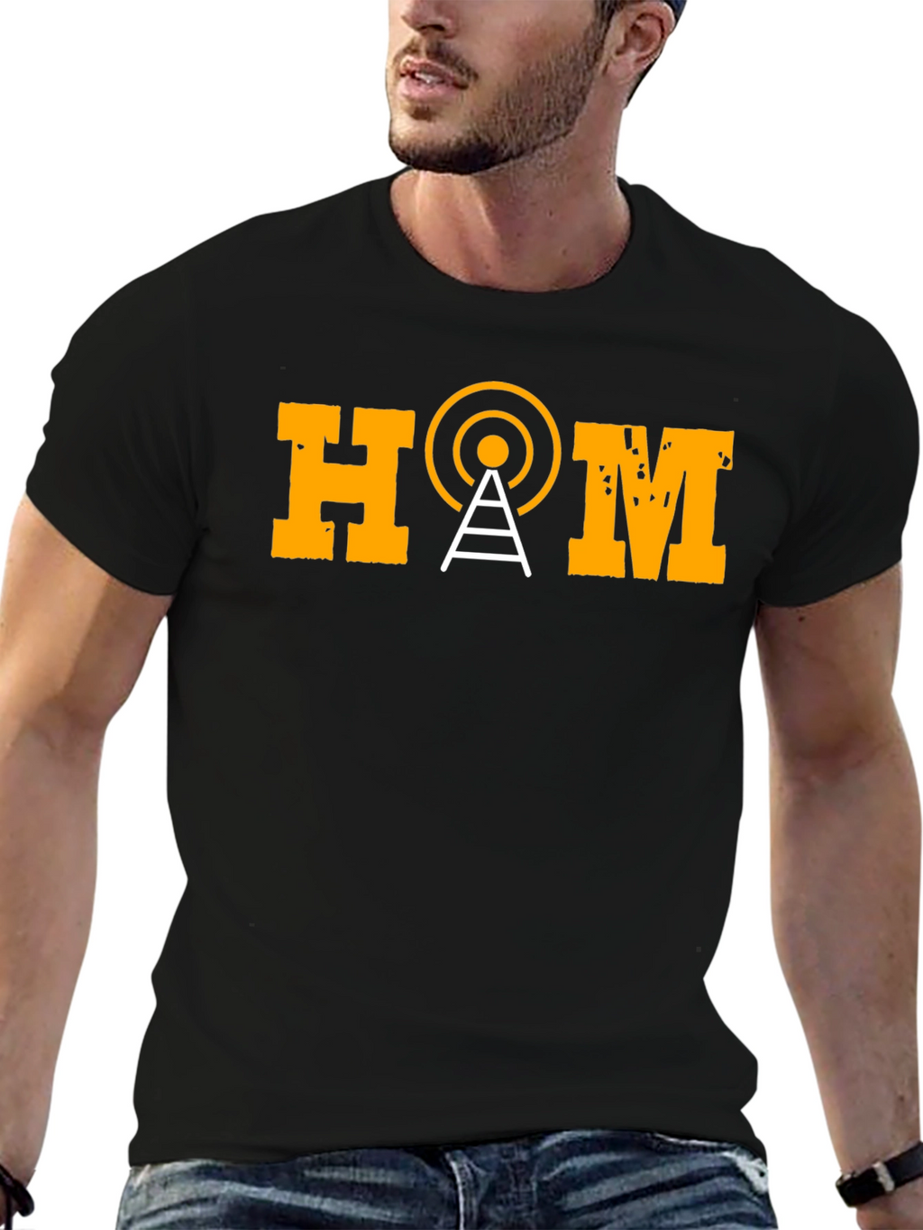Ham Radio Operator T-Shirt - Black